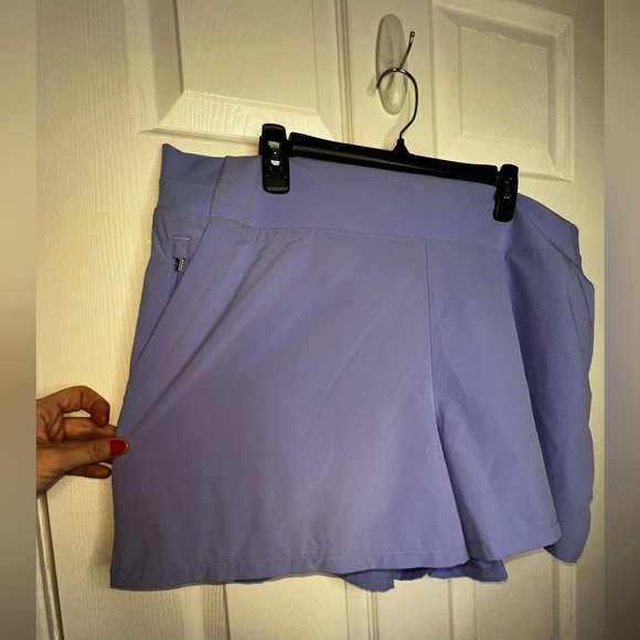 NWT Athleta Women's Plus Size 20 Brooklyn Shorts Victorian Periwinkle Active 2X - Picture 13 of 16